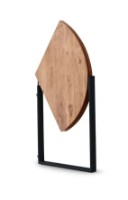 Masă pentru bucătărie Trendy Yaprak 1201 Pine Atlantic/Black 100x72x100cm GTR001635 imaginea #3 — magazin online Desire.md