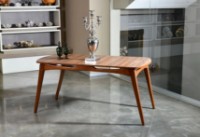 Masă pentru bucătărie Trendy Touch Walnut 160x80x75cm GTR005768