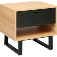 Прикроватная тумба Deco Zenvo 50x40x49 (NZNV-JJLVC-K10BLK)