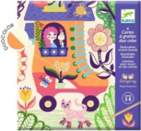 Card răzuibil Djeco Wacky Houses DJ09713