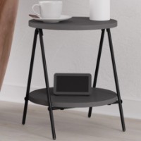 Măsuţă cafea Showdeko Essel Anthracite imaginea #2 — magazin online Desire.md