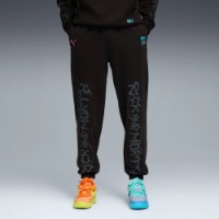 Мужские спортивные штаны Puma Hoops X Rick And Morty Sweatpant Black, s.XXL фото №2 — интернет-магазин Desire.md