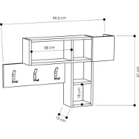 Cuier Showdeko Game Hanger Light Mocha imaginea #5 — magazin online Desire.md