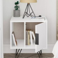 Прикроватная тумба Showdeko Glynn White фото №2 — интернет-магазин Desire.md