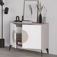 Dulăpior Showdeko Gora Light Mocha/White imaginea #2 — magazin online Desire.md