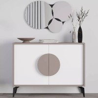 Dulăpior Showdeko Gora Light Mocha/White (M.K.24081.2)