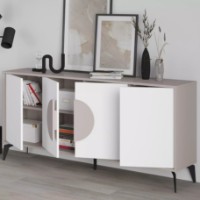 Dulăpior Showdeko Gora Light Mocha/White (M.K.23915.2) imaginea #2 — magazin online Desire.md