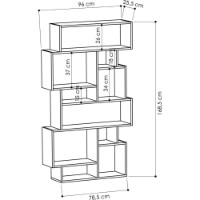 Etajeră Showdeko Karmato Retro Grey (M.KT.02.13150.10) imaginea #3 — magazin online Desire.md