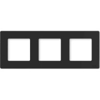 Рамка для розеток и выключателей Moes PP-SR-EU3P-GY-MS