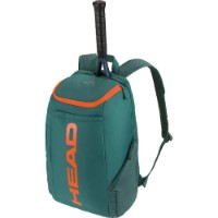 Rucsac pentru tenis Head Pro Backpack Green/Orange imaginea #3 — magazin online Desire.md
