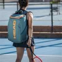 Rucsac pentru tenis Head Pro Backpack Green/Orange imaginea #4 — magazin online Desire.md
