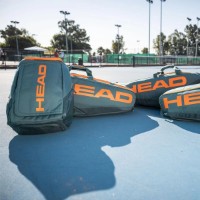 Rucsac pentru tenis Head Pro Backpack Green/Orange imaginea #5 — magazin online Desire.md