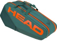 Geantă pentru tenis Head Pro Racquet Bag L Cyan/Orange