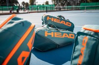 Geantă pentru tenis Head Pro Racquet Bag L Cyan/Orange imaginea #8 — magazin online Desire.md