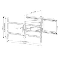 Suport TV Neomounts WL40-550BL18 imaginea #8 — magazin online Desire.md