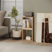 Etajeră Showdeko Lofty 2 Boxes Sapphire Oak/White (M.KT.02.24829.2) imaginea #4 — magazin online Desire.md