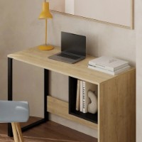 Masa de birou Showdeko Model 4 50x75x110 Sapphire Oak/Black (M.MS.24816.3) imaginea #2 — magazin online Desire.md