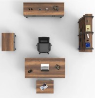 Set mobilier birou Trendy MN10-BA Walnut/Anthracit/Black GTR001901 imaginea #8 — magazin online Desire.md