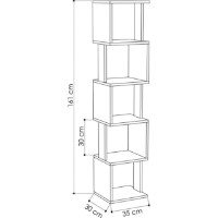 Etajeră Showdeko Piri White imaginea #4 — magazin online Desire.md