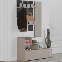 Antreu Showdeko Vesty Light Mocha/Anthracite imaginea #5 — magazin online Desire.md