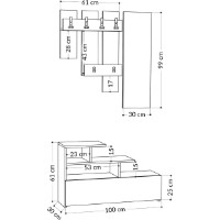 Antreu Showdeko Vesty Light Mocha/Anthracite imaginea #3 — magazin online Desire.md