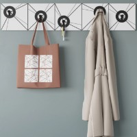 Cuier Showdeko Vizy Hanger White (M.DK.A.24612.2)
