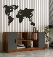 Set mobilier birou Trendy VO13-BA Walnut/Anthracit GTR001878 imaginea #4 — magazin online Desire.md