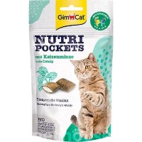 Snackuri pentru pisici GimCat Nutri Pockets Catnip 60g