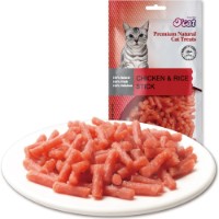 Snackuri pentru pisici O'cat Chicken & Rice Stick 50g
