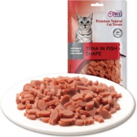 Snackuri pentru pisici O'cat Tuna in Fish Shape 50g