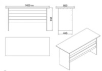 Set mobilier birou Trendy VO9-BA Walnut/Anthracit GTR001864 imaginea #7 — magazin online Desire.md