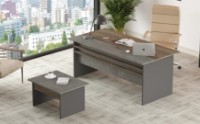 Set mobilier birou Trendy VS6-CGA Brown/Grey/Anthracit GTR001866 imaginea #2 — magazin online Desire.md
