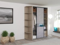 Dulap cu uşi glisante Bayro Murano 1400x2300x600 (606207) imaginea #3 — magazin online Desire.md