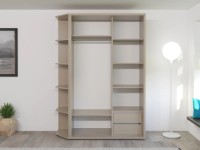 Dulap cu uşi glisante Bayro Murano 1400x2300x600 (606207) imaginea #2 — magazin online Desire.md