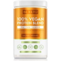 Proteină Be Keto 100% Vegan Protein Blend Salted Caramel 500g