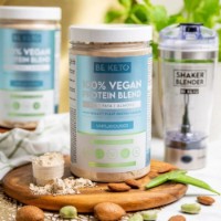 Proteină Be Keto 100% Vegan Protein Blend Unflavoured 500g imaginea #2 — magazin online Desire.md