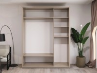 Dulap cu uşi glisante Bayro Murano 1800x2300x600 (608316) imaginea #2 — magazin online Desire.md