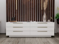 Комод Bayro Napoli 1800x560x500 Positano/White Matt (608289)