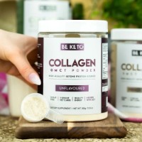 Protecție de articulație Be Keto Collagen + MCT Unflavoured 300g imaginea #2 — magazin online Desire.md