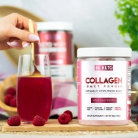 Protecție de articulație Be Keto Collagen + MCT Wild Raspberry 300g imaginea #3 — magazin online Desire.md