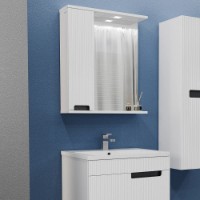 Dulap cu oglindă Bayro Positano 700x750 L (123978) imaginea #4 — magazin online Desire.md