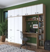 Dulap Trendy BA122 2697 Walnut/White GTR006667 imaginea #4 — magazin online Desire.md