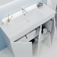 Dulap pentru lavoar Bayro Positano Duo Argo/Allegro 1000 (123969) imaginea #2 — magazin online Desire.md