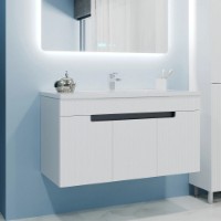 Dulap pentru lavoar Bayro Positano Duo Argo/Allegro 1000 (123972) imaginea #3 — magazin online Desire.md