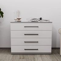 Comodă Bayro Serenity 1000x810x450 Grey Asphalt/Grey (608267)