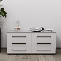 Comodă Bayro Serenity 1200x560x450 Grey Asphalt/Grey (608268)