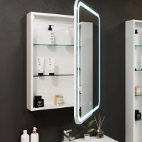 Dulap cu oglindă Bayro Sonata 600x760 R Led Touch (123135) imaginea #2 — magazin online Desire.md