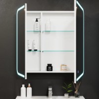 Dulap cu oglindă Bayro Sonata 800x760 Led Touch (123139) imaginea #2 — magazin online Desire.md