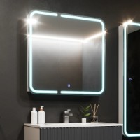 Dulap cu oglindă Bayro Sonata 800x760 Led Touch (123139) imaginea #3 — magazin online Desire.md