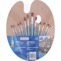 Pensula pentru desen Artico 8711252177434 13pcs